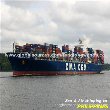 Sea Cargo Shipping Service to Manila/Cebu/Davao of Philippines from Shanghai Ningbo Yiwu